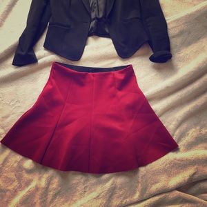 Forever 21 red mini skirt